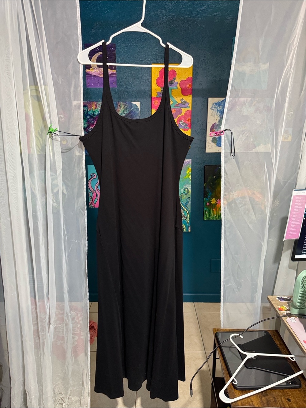 Old Navy Black Maxi Dress
